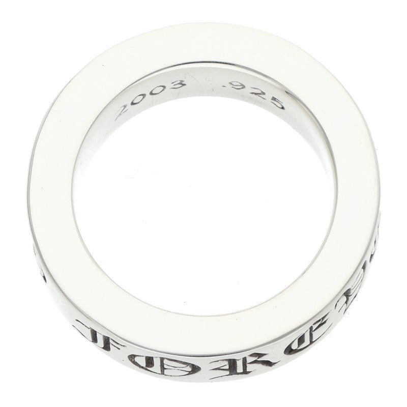 Chrome Hearts 6mm Spacer Forever Silver Ring Size US 4