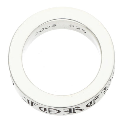 Chrome Hearts 6mm Spacer Forever Silver Ring Size US 4