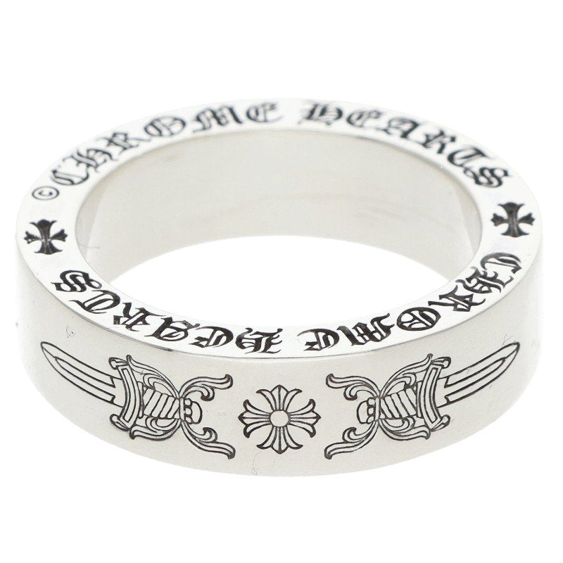 Chrome Hearts 6mm Spacer Dagger Silver Ring Size ONE SIZE