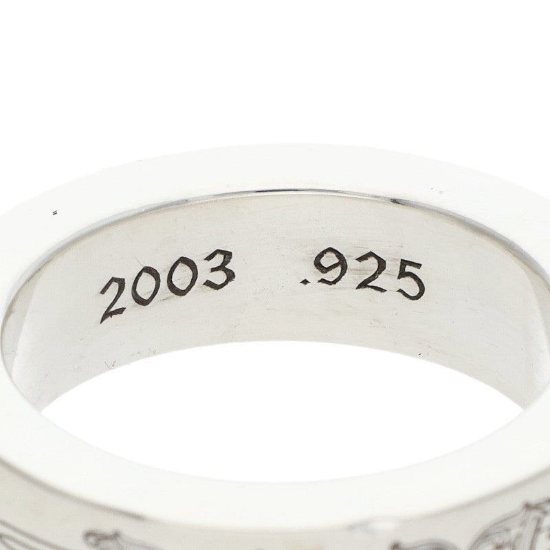 Chrome Hearts 6mm Spacer Dagger Silver Ring Size ONE SIZE