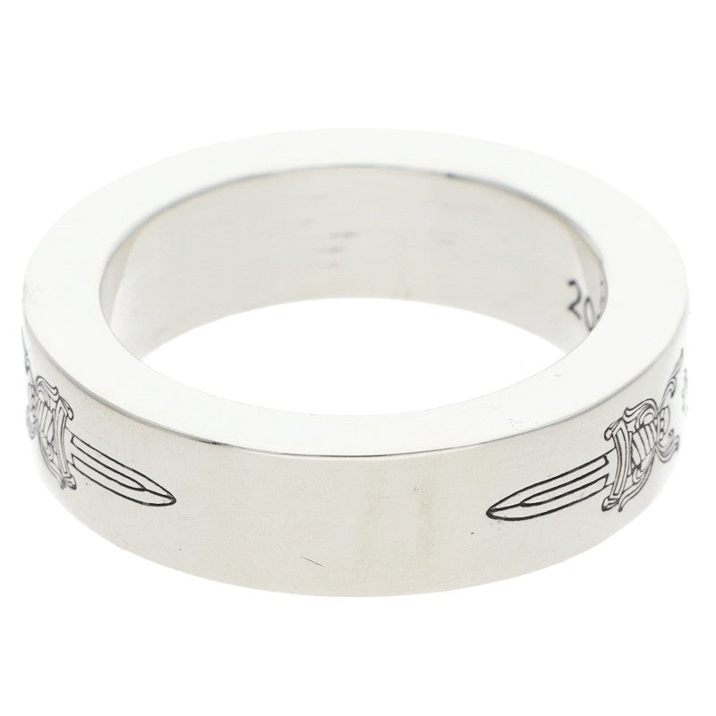 Chrome Hearts 6mm Spacer Dagger Silver Ring Size ONE SIZE