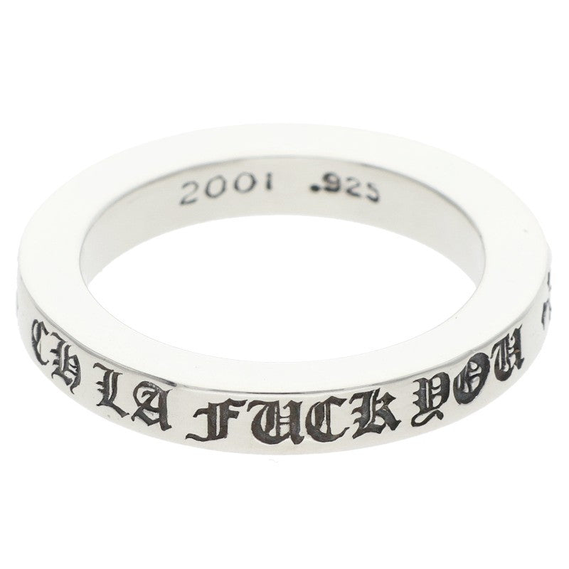 Chrome Hearts LA Exclusive 3mm Spacer Silver Ring Size 12.5