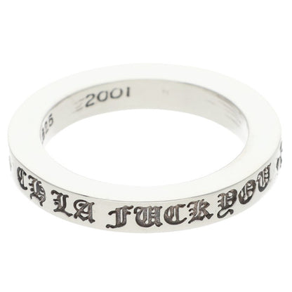 Chrome Hearts LA Exclusive 3mm Silver Ring Size ONE SIZE