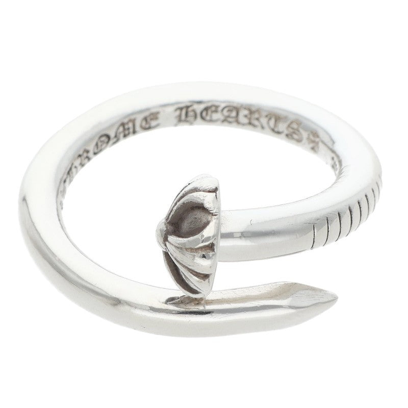 Chrome Hearts NAIL CRSBALL Silver Ring Size ONE SIZE