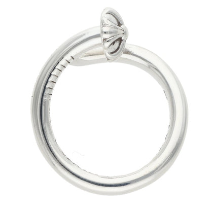 Chrome Hearts NAIL CRSBALL Silver Ring Size ONE SIZE