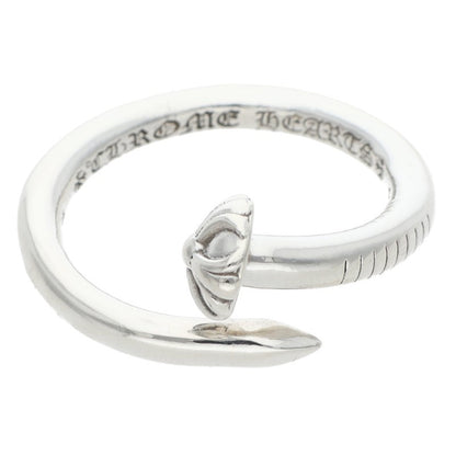 Chrome Hearts NAIL CRSBALL Silver Ring Size 21.5