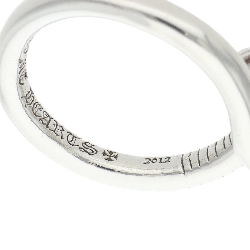 Chrome Hearts NAIL CRSBALL Silver Ring Size 21.5