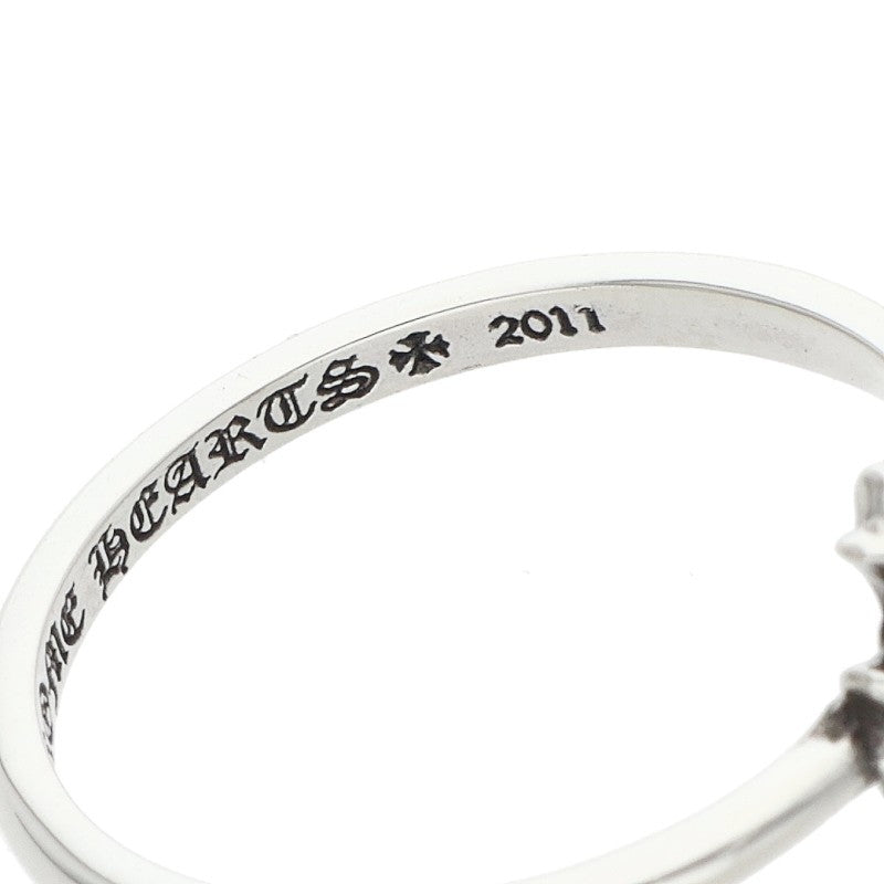 Chrome Hearts BUBBLGM CH CRS Silver Ring Size US 8