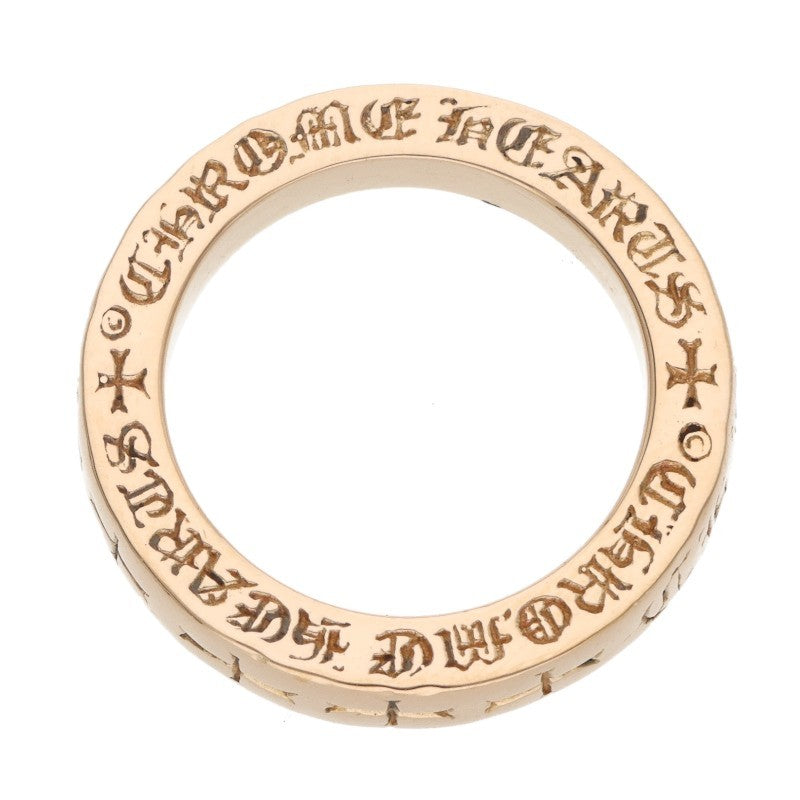 Chrome Hearts 22K 3mm Spacer FUCKYOU Gold Ring Size ONE SIZE