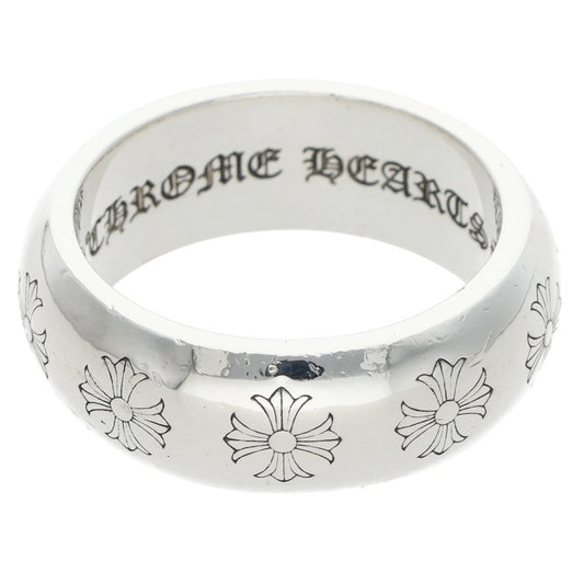 Chrome Hearts Round 10mm Silver Ring Size ONE SIZE