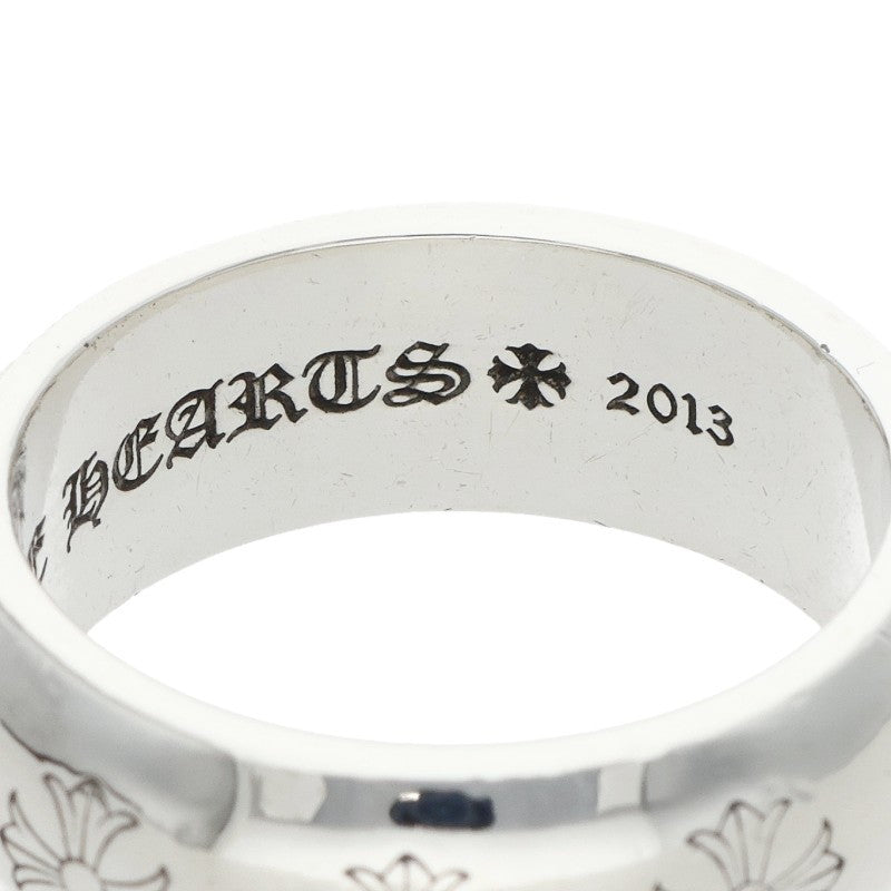 Chrome Hearts Round 10mm Silver Ring Size ONE SIZE
