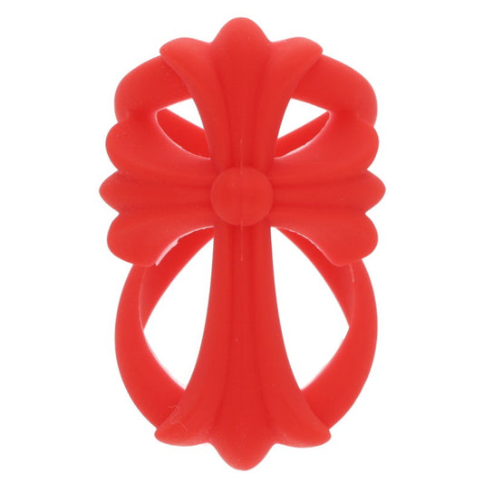 Chrome Hearts Infinity CH Cross Ring Red Size ONE SIZE