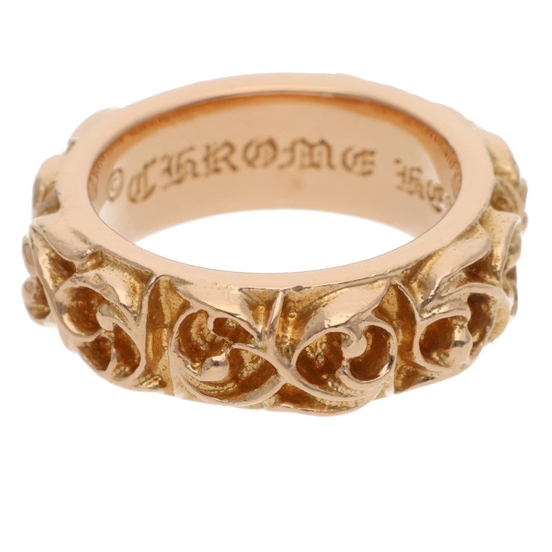 Chrome Hearts 22K Eternity Vine Band Gold Ring Size ONE SIZE