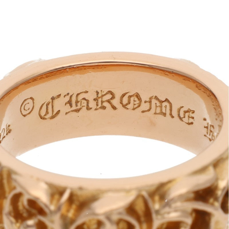 Chrome Hearts 22K Eternity Vine Band Gold Ring Size ONE SIZE