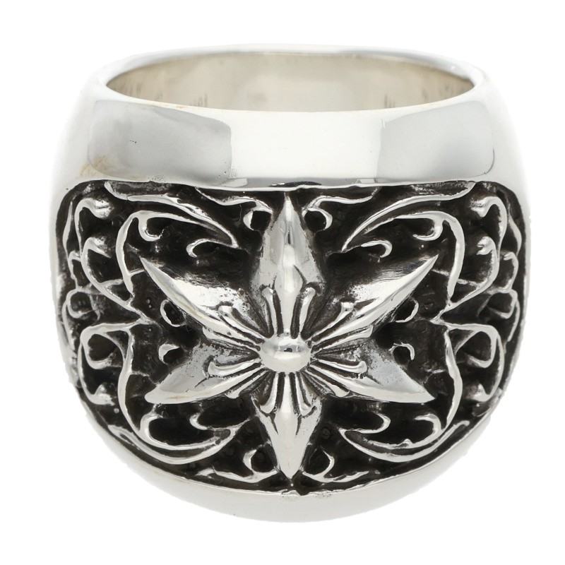 Chrome Hearts CLSSC OVAL STAR Silver Ring Size ONE SIZE