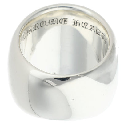 Chrome Hearts CLASSIC OVAL Cross Silver Ring Size ONE SIZE