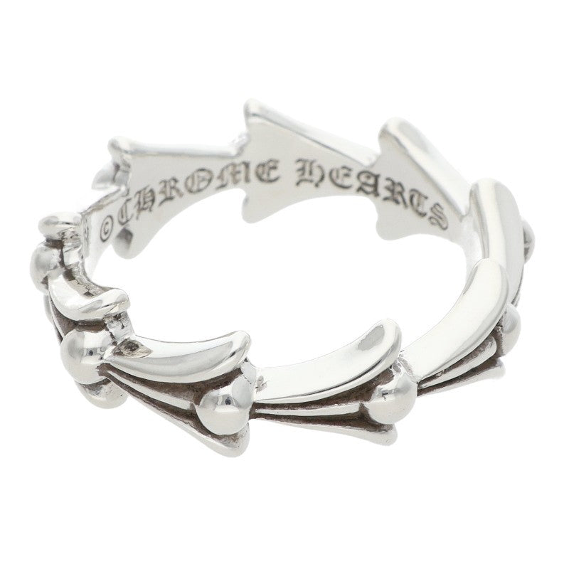 Chrome Hearts CROSS TAIL Silver Ring Size 13.5