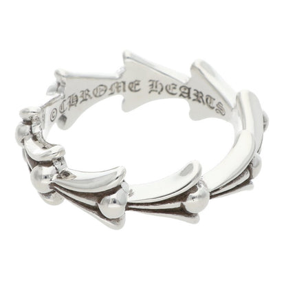 Chrome Hearts CROSS TAIL Silver Ring Size 13.5