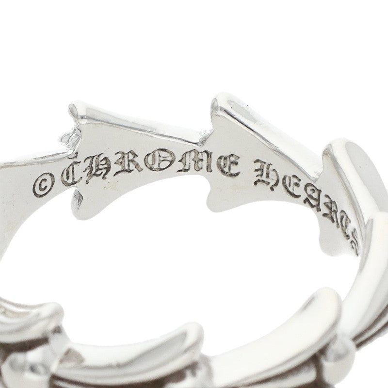 Chrome Hearts CROSS TAIL Silver Ring Size 13.5