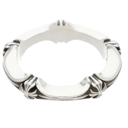 Chrome Hearts PLUS AND BONE Silver Ring Size ONE SIZE