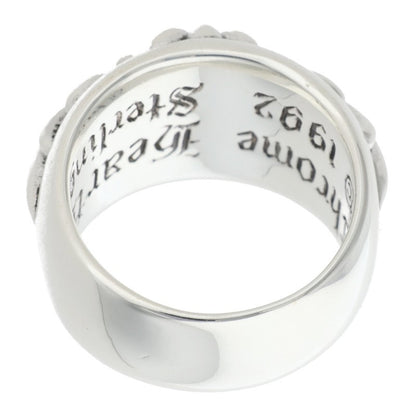 Chrome Hearts FLRL CRS Silver Ring Size ONE SIZE