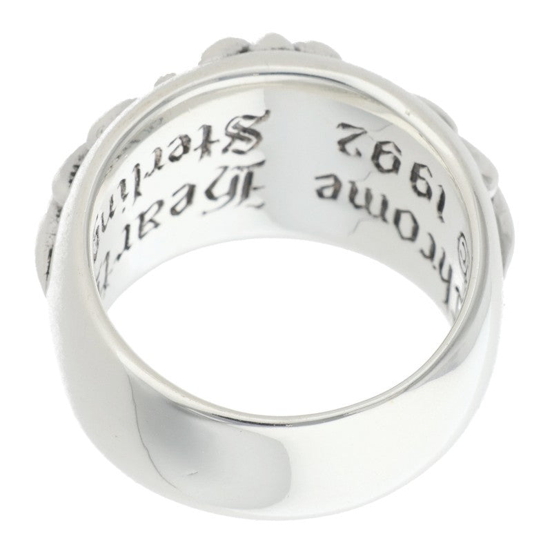 Chrome Hearts FLRL CRS Silver Ring Size ONE SIZE