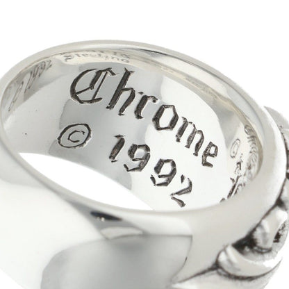 Chrome Hearts FLRL CRS Silver Ring Size ONE SIZE