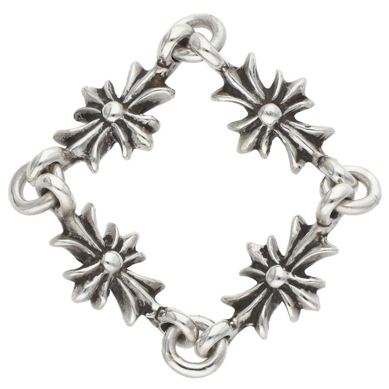 Chrome Hearts Tiny ECH Plus Silver Ring Size ONE SIZE