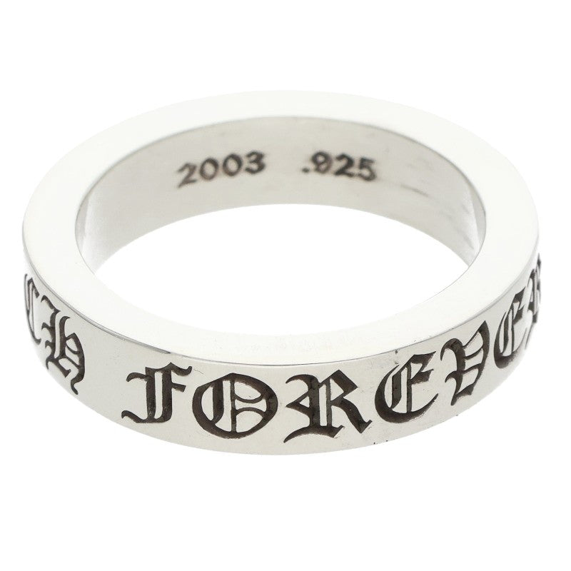 Chrome Hearts 6mm Spacer Forever Silver Ring Size ONE SIZE