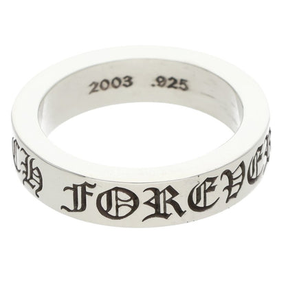 Chrome Hearts 6mm Spacer Forever Silver Ring Size ONE SIZE