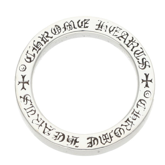 Chrome Hearts 3mm Spacer Plain Silver Ring Size 11.5