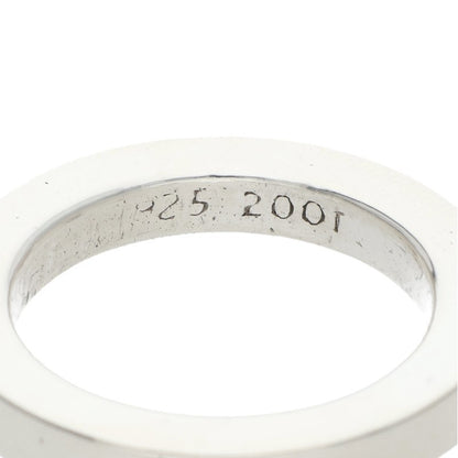 Chrome Hearts 3mm Spacer Plain Silver Ring Size 11.5