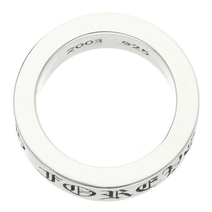Chrome Hearts 6mm Spacer Forever Silver Ring Size ONE SIZE