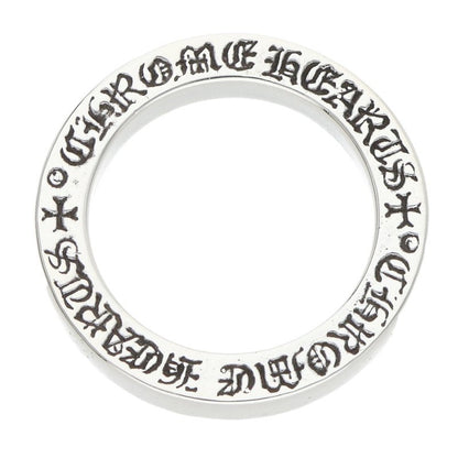 Chrome Hearts 3mm Spacer Plain Silver Ring Size 6.5