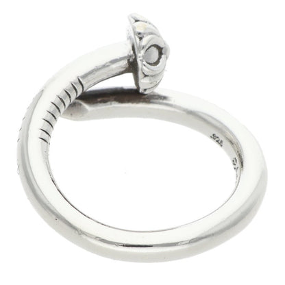 Chrome Hearts NAIL CRSBALL Silver Ring Size ONE SIZE