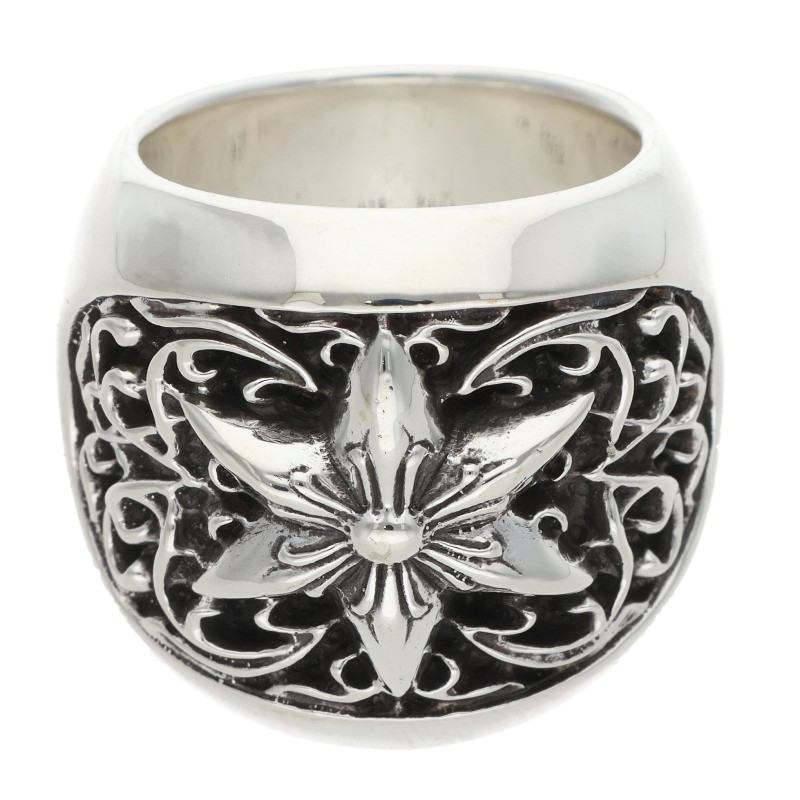 Chrome Hearts CLSSC OVAL STAR Silver Ring Size ONE SIZE