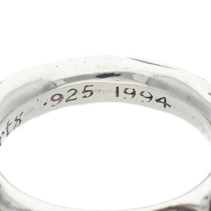 Chrome Hearts SCRL BAND Silver Ring Size ONE SIZE