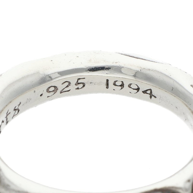 Chrome Hearts SCRL BAND Silver Ring Size ONE SIZE