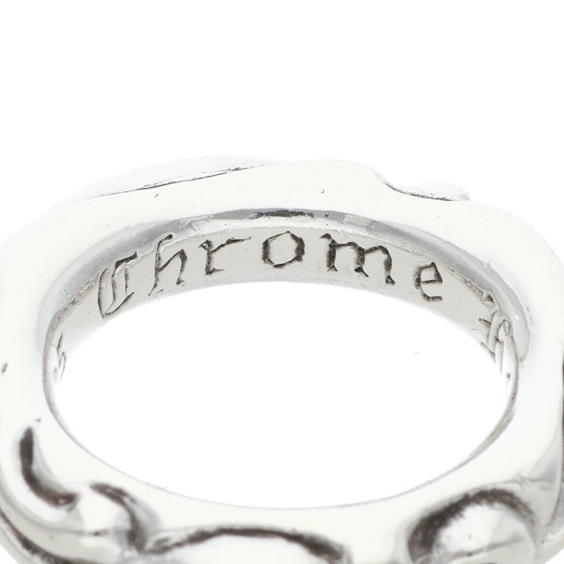 Chrome Hearts SCRL BAND Silver Ring Size ONE SIZE