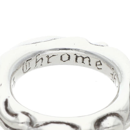 Chrome Hearts SCRL BAND Silver Ring Size ONE SIZE