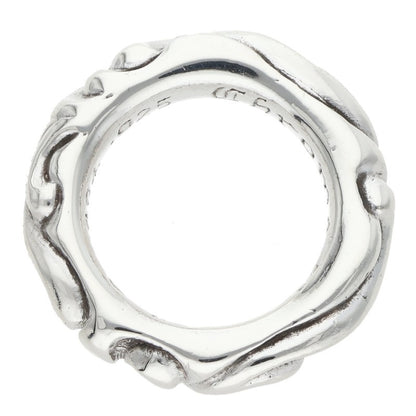 Chrome Hearts SCRL BAND Silver Ring Size ONE SIZE