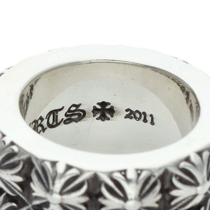 Chrome Hearts PETE PUNK DOUBLE Silver Ring Size 11.5
