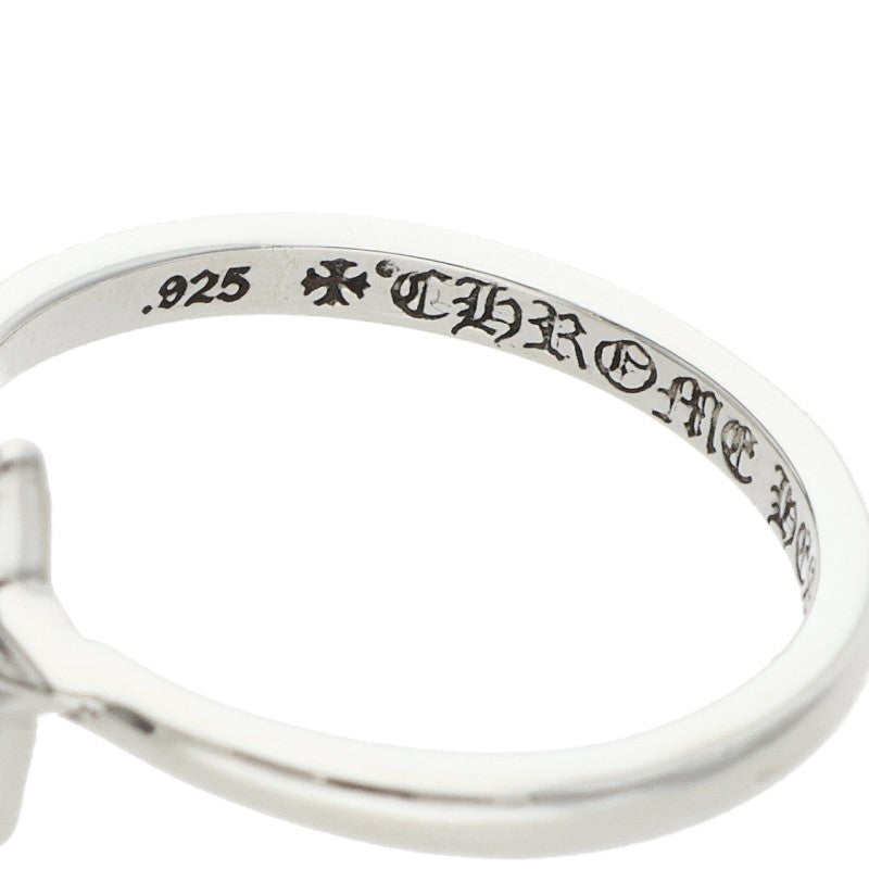 Chrome Hearts BUBBLGM STAR Silver Ring Size 6.5
