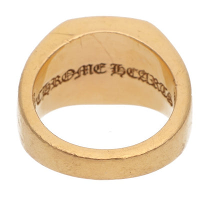 Chrome Hearts 22K Small Champion Gold Ring Size ONE SIZE
