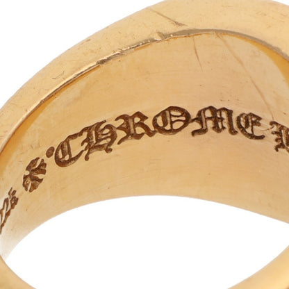 Chrome Hearts 22K Small Champion Gold Ring Size ONE SIZE