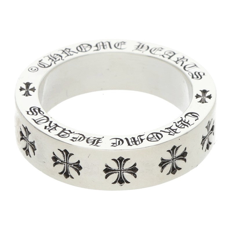 Chrome Hearts 6mm Spacer Forever Silver Ring Size 15.5