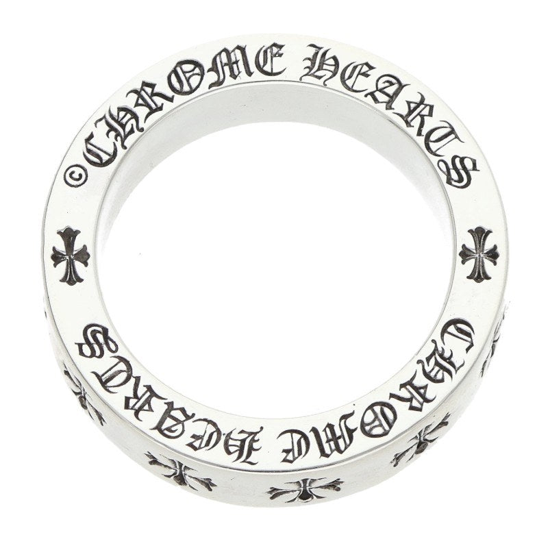 Chrome Hearts 6mm Spacer Forever Silver Ring Size 15.5