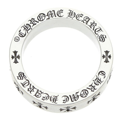 Chrome Hearts 6mm Spacer Forever Silver Ring Size 15.5
