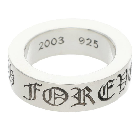 Chrome Hearts 6mm Spacer Forever Silver Ring Size ONE SIZE