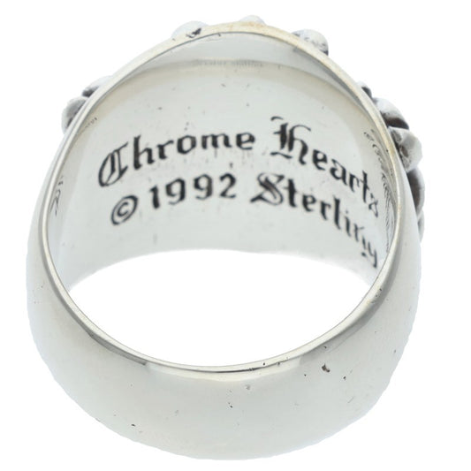 Chrome Hearts Keeper Sterling Silver Ring Size ONE SIZE